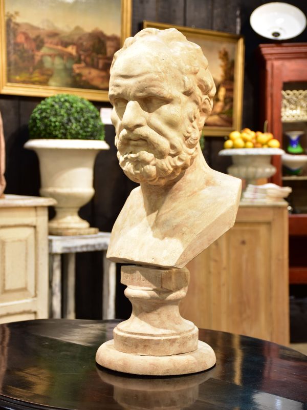 Late 18th century bust of Galen of Pergamon Online Hot Sale