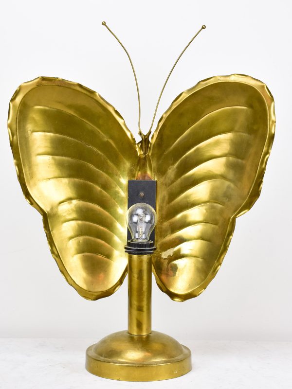 Large vintage Italian butterfly lamp Online now