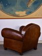 Classic 1930 s French leather club chair Fashion