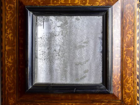 17th Century French square mirror Discount