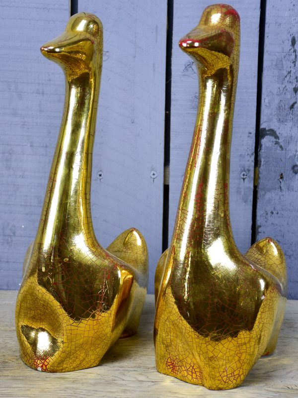 Two presentation geese from a French restaurant in Lyon Online Hot Sale