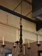 19th century French five arm chandelier for candles Online now