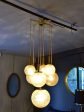 Vintage Italian chandelier with seven glass balls Online Hot Sale