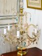 Early 20th century crystal girandole table lamp Sale