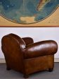 Classic 1930 s French leather club chair Fashion