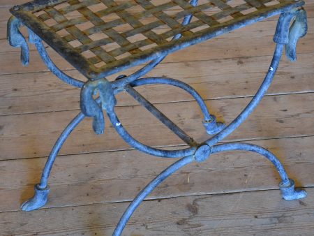 Vintage Iron French ‘x’ chair Supply