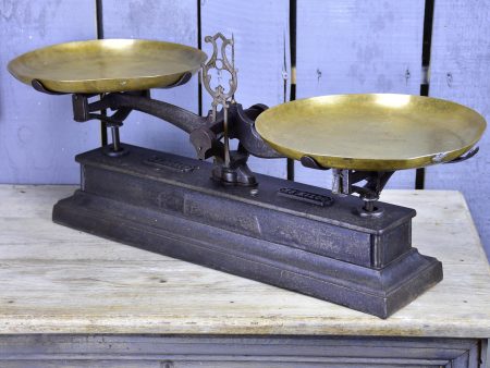 Antique French scales E.L Forge 25kg Sale