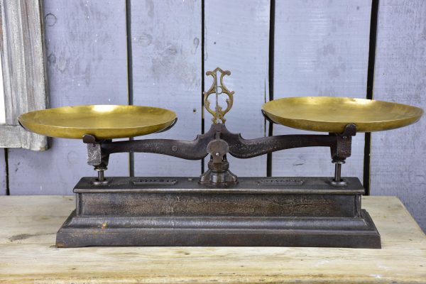 Antique French scales E.L Forge 25kg Sale