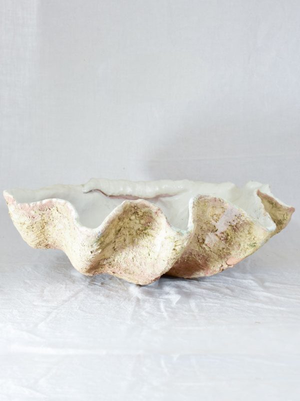 Bespoke terracotta giant clam shell Sale