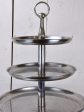 Large antique French three-tiered serving stand Online Hot Sale