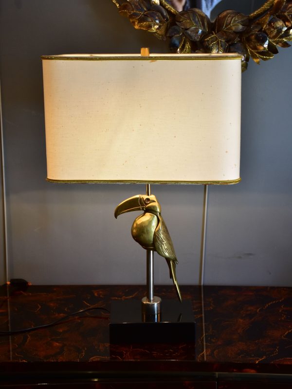 Vintage Duval Brasseur Toucan Lamp Online Sale