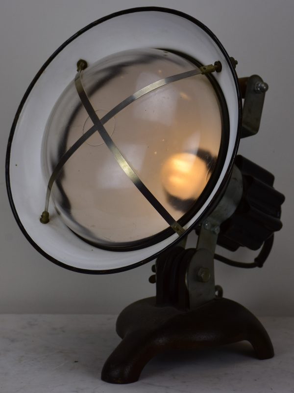 Large industrial French lamp - black Cheap