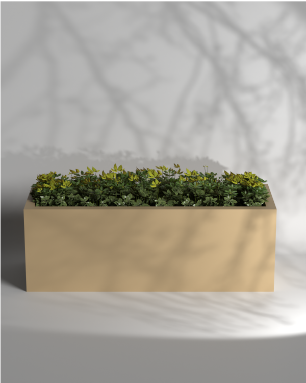 Cubo 40x14x14 Cube shaped planter | Box Planter Supply