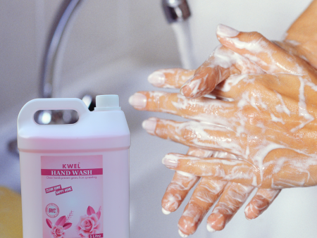 KWEL 5liter Hand Wash Gel, Natural Germ Protection, Clean & Softer Hand, (Set of 1) Online now