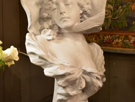 19th century French bust of a lady Cheap