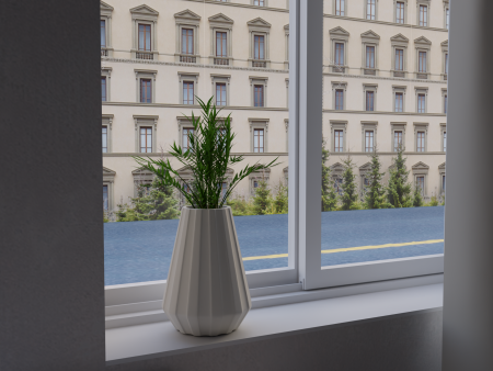 Spline - Desk Planter | FRP Plant Pot Online