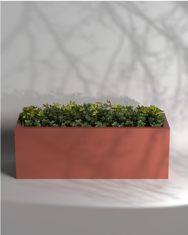 Cubo 40x14x14 Cube shaped planter | Box Planter Supply