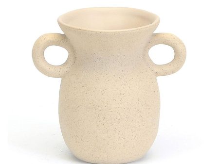 SMALL TEXTURED VASE Online now