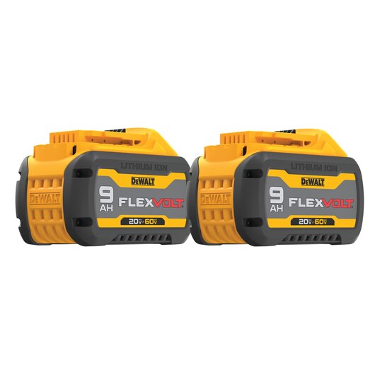 DEWALT DCB609 FLEXVOLT® 20-Volt 60-Volt MAX Lithium-Ion 9.0Ah Battery (2 pk.) Online Sale