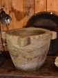 Very large antique marble mortar on Sale