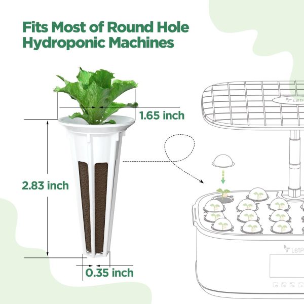 172Pcs Hydroponics System Replacement Pod Kits(Suitable for Max Pro Senior Air) Online Sale