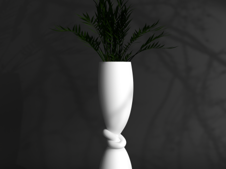 Knot M - Flower vase cum Indoor Plant pot 20  Fashion