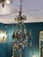 Antique Italian chandelier with Murano glass fruits Online Sale