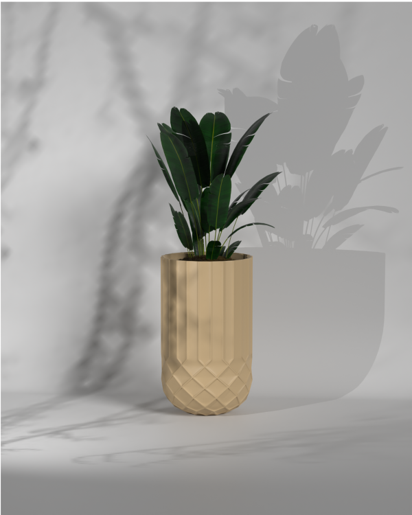 Enigma Decorative Fiberglass Planter Hot on Sale