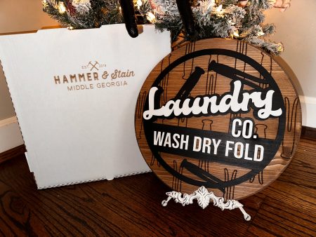 LAUNDRY CO SIGN on Sale