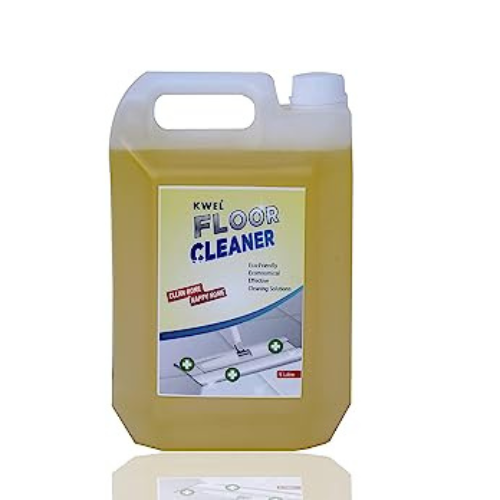 KWEL Floor Cleaner, Floral Fresh |5 Litre | Streak-free Shine | Kills 99.99% Germs | Biodegradable, plant-based cleaning For Sale