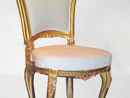 Pair of Louis XV style upholstered chairs Online