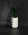 Enigma Decorative Fiberglass Planter Hot on Sale