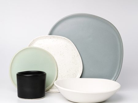 5 Piece Ripple Dinner Setting For Discount