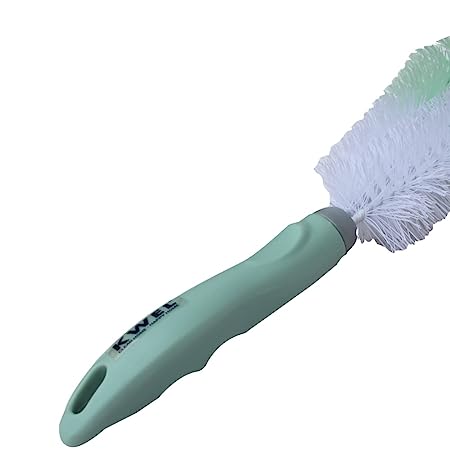 KWEL Glass and Bottle Cleaning Brush for Oil Bottle, Flower Vase and Glassware Nylon Material (Multicolor) For Discount