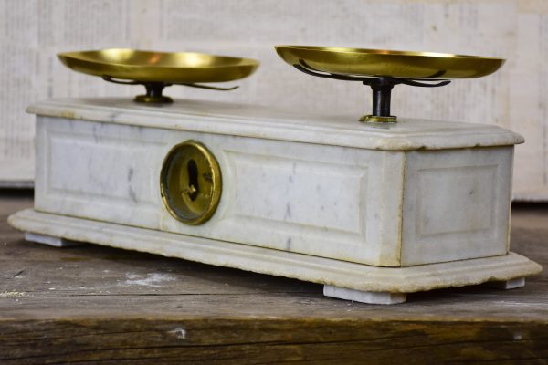 19th century French marble scales - 3 of 4 Online now