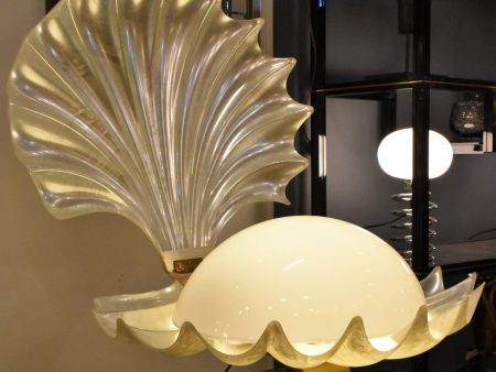 Liane Rougier clam lamp – 1970’s For Cheap