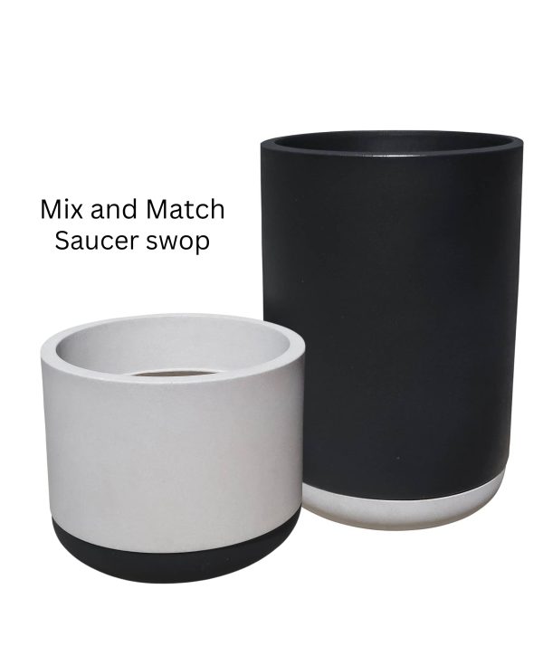 Match Cylinder Japi Planter With Saucer (click for details) Fashion