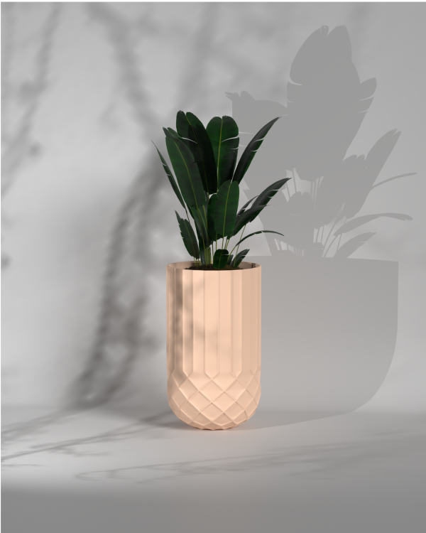 Enigma Decorative Fiberglass Planter Hot on Sale