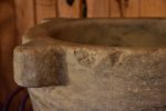 Very large antique marble mortar on Sale