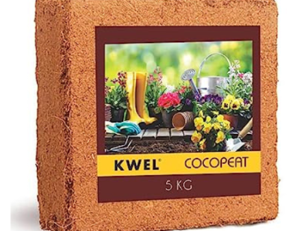 KWEL COCOPEAT Block EXPANDS to 75 litres of Coco PEAT Powder - 5Kg Online Hot Sale