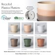 7  Tapered Signature Stone Planters | Earth Tones Cheap