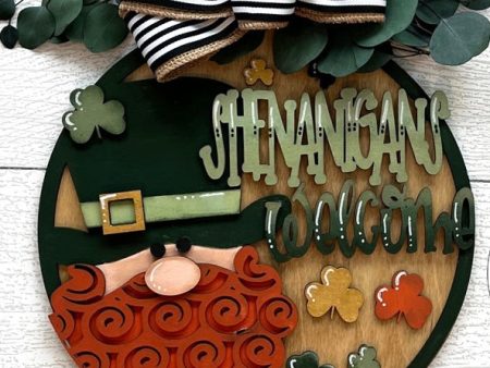 3D ST PATTY DAY HANGERS Hot on Sale