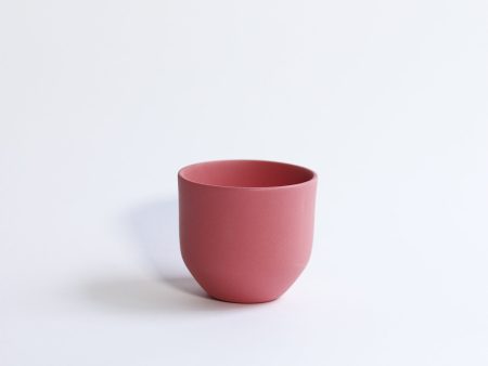 Stoneware Espresso Cup - Pinky Red Online Sale