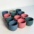 Stoneware Espresso Cup - Peacock Blue Green Supply