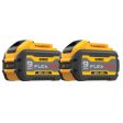 DEWALT DCB609 FLEXVOLT® 20-Volt 60-Volt MAX Lithium-Ion 9.0Ah Battery (2 pk.) Online Sale