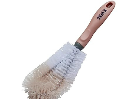 KWEL Glass and Bottle Cleaning Brush for Oil Bottle, Flower Vase and Glassware Nylon Material (Multicolor) For Discount