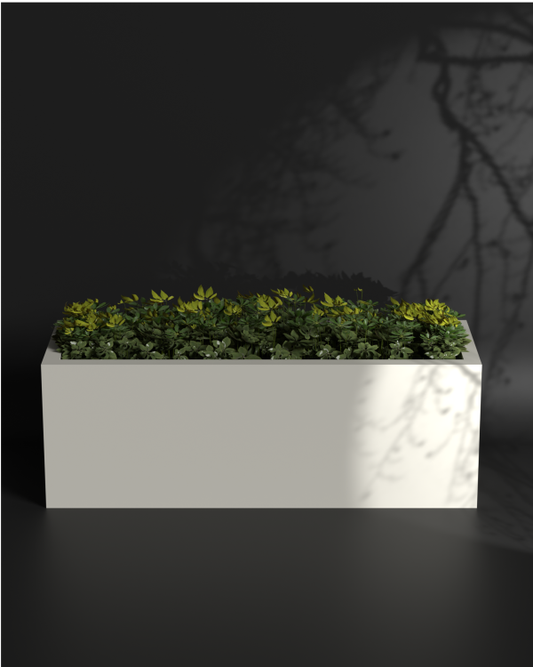 Cubo 40x14x14 Cube shaped planter | Box Planter Supply