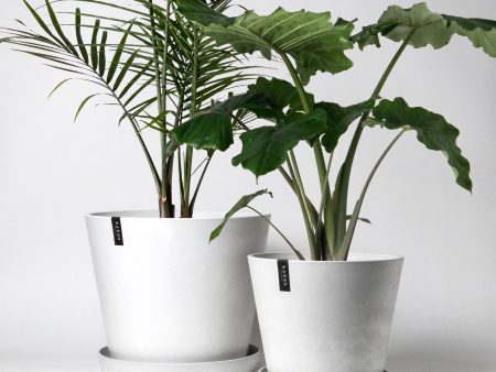 Two Set | 15” & 12  Tapered Signature Stone Planter For Cheap