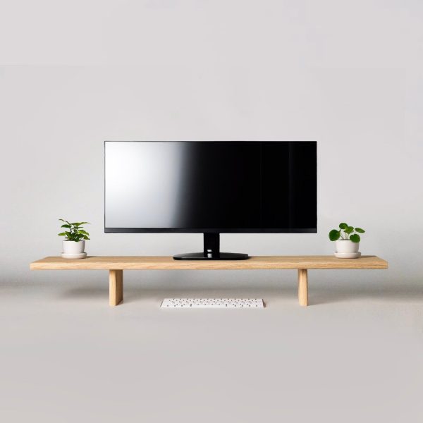 Monitor Stand - Bamboo Desk Shelf Online Hot Sale