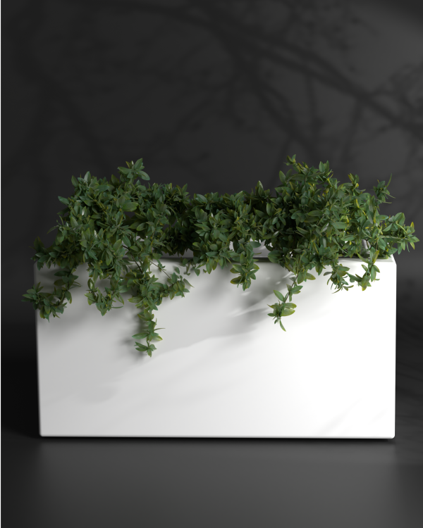 Cubo 36x18x18 Cube shaped planter | Box Planter Fashion